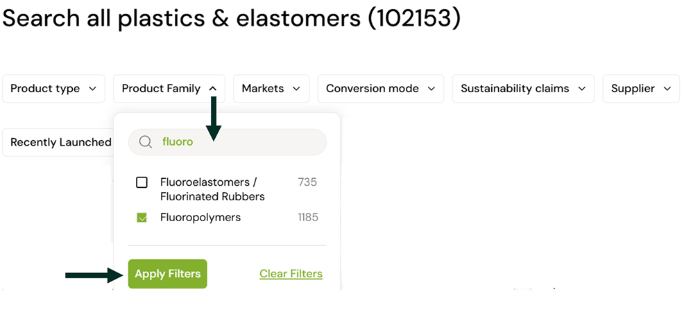 Select from 180+ PVDF grades available in our Master Catalog Select from 180+ commercial PVDF grades on our platform