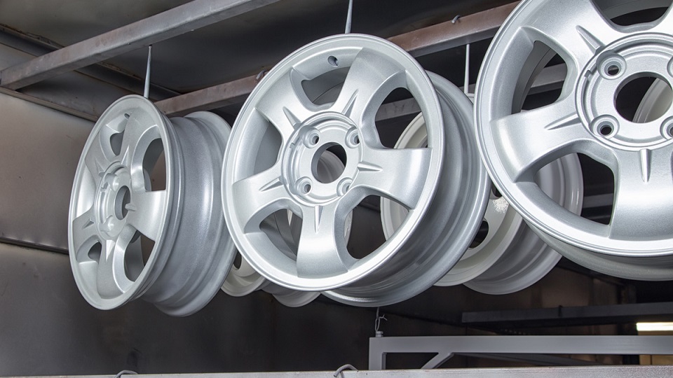 The automotive industry is increasing its use of powder coatings for economic, quality, and environmental reasons