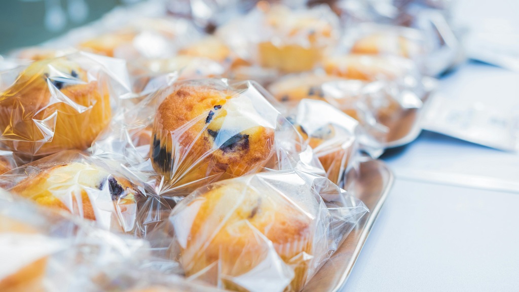 Bioplastic films are used for food packaging