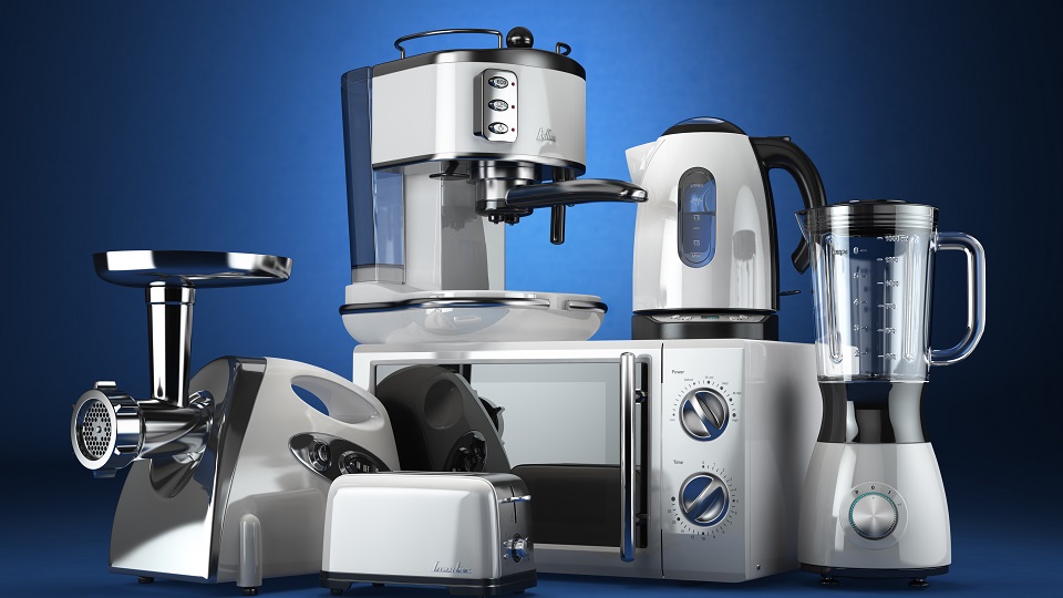 The appliance industry benefits from the use of thermosetting powder coating in applications