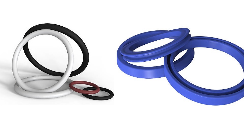 Silicone rubber seals and gaskets offer good weatherability and tear strength