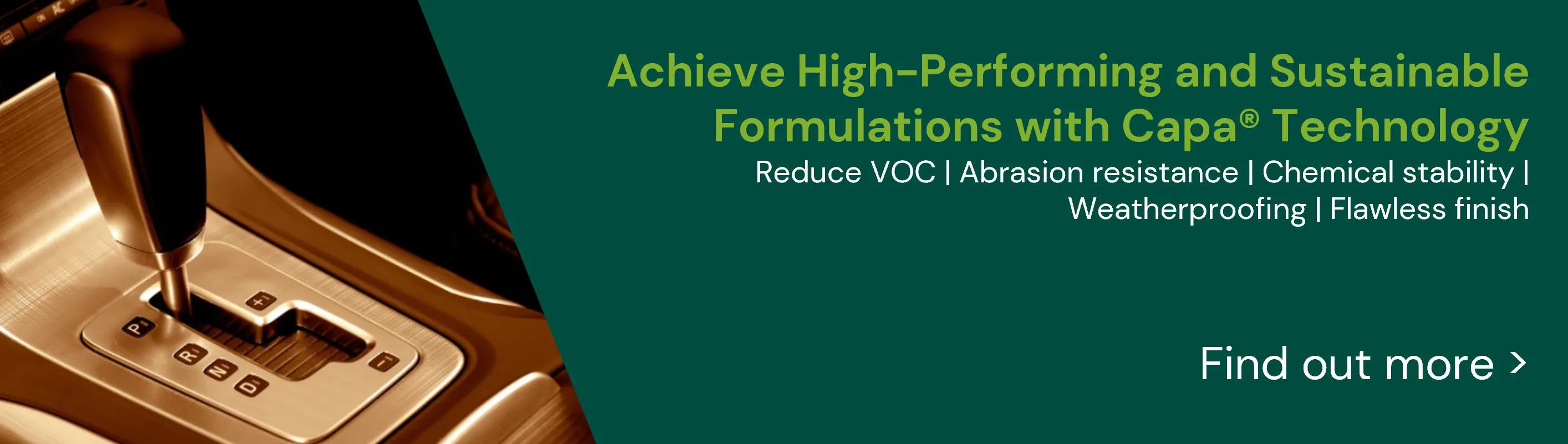 Achieve High-Performing and Sustainable Formulations with Capa® Technology: Download document