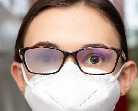 Antifog coatings for glasses