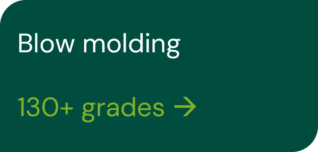 Select from 130+ blow molding PC grades on our platform Blow molding PC grades