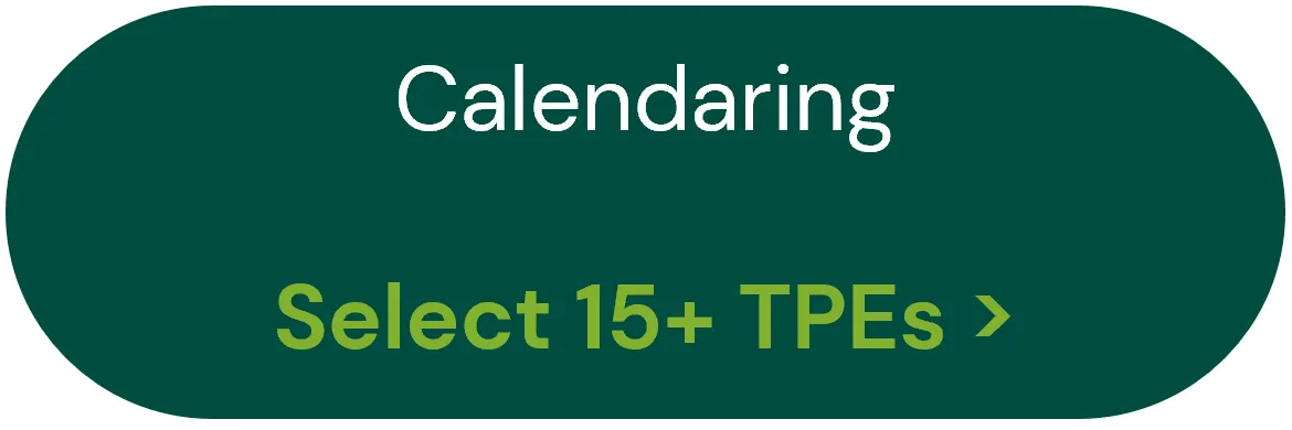Calendaring TPEs