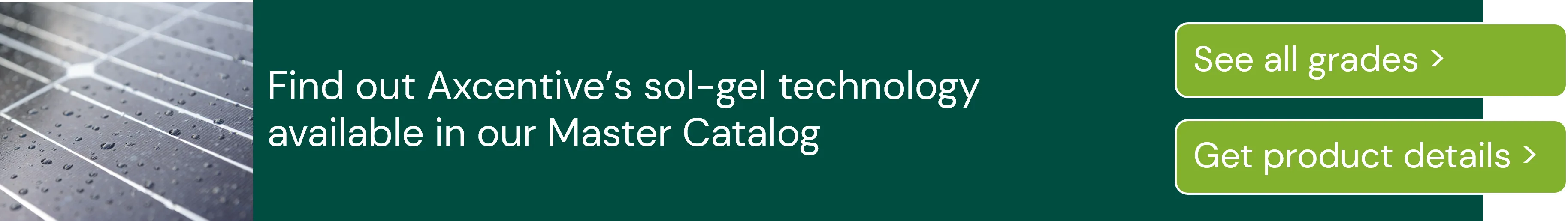 Sol-gel technology by Axcentive