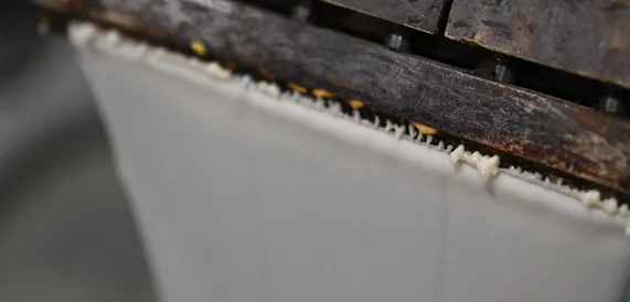 An Example of Die Buildup in Extrusion