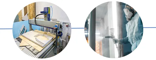 UV Powder Coatings Applied on MDF & High-heat Plastics UV Powder Coatings Applied on MDF & High-heat Plastics