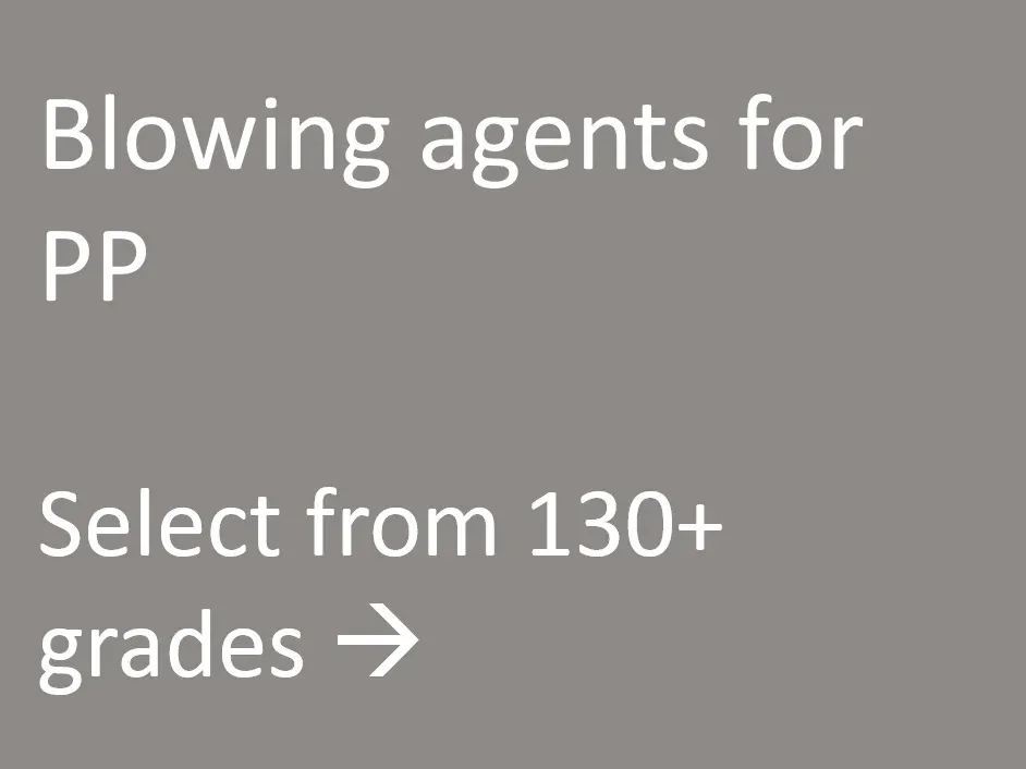 Select 130+ Blowing Agents for PP Blowing agents for PP