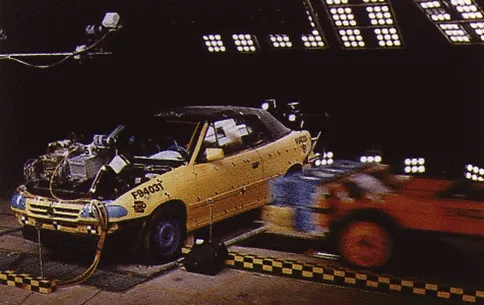 Crash Tests to Measure Impact Resistance of Bonded Structures Crash Tests to Measure Impact resistance of Bonded Structures