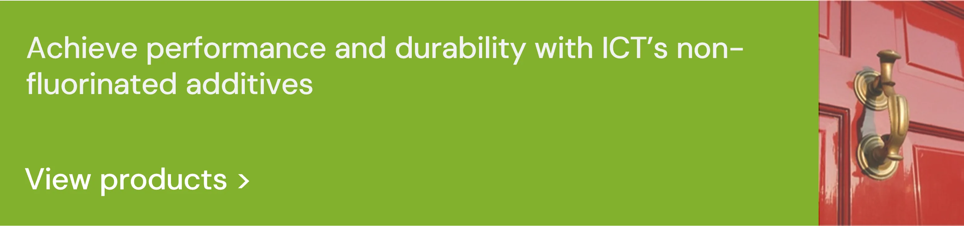 ICT non-fluorinated paints & coatings anti-block additives push red handle