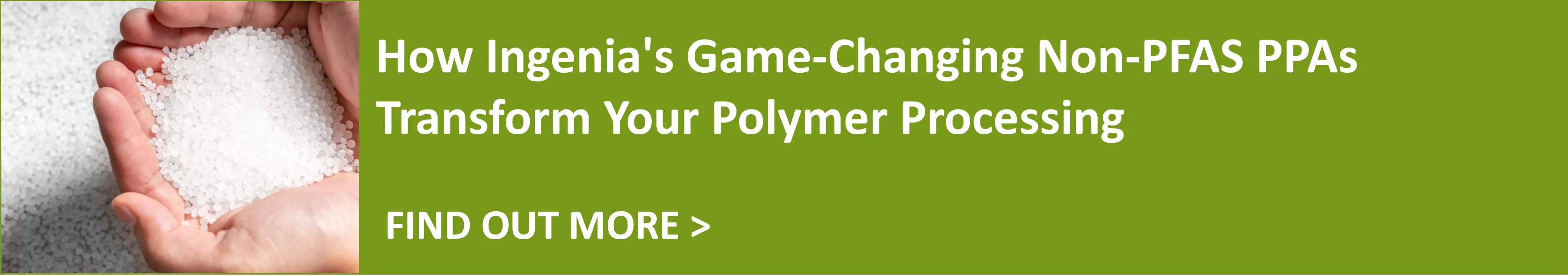 Transform Your Polymer Processing: Ingenia's Game-Changing Non-PFAS PPAs