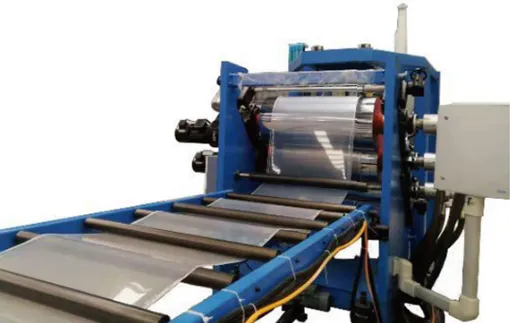 PET sheet extrusion equipment