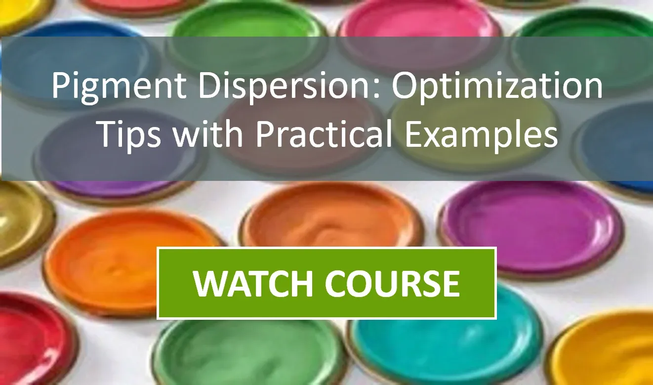 Pigment Dispersion and Stabilization: Optimization Tips with Practical Examples