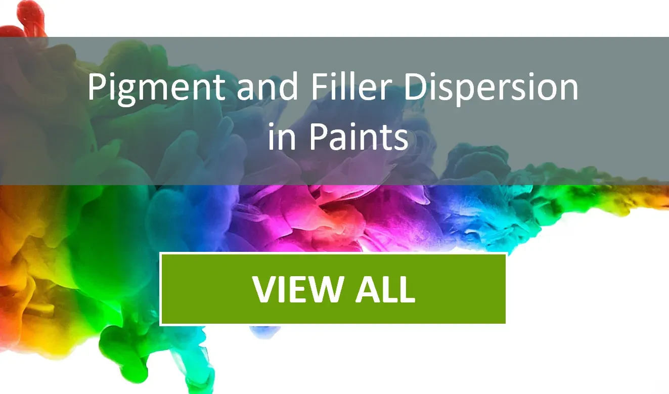 Pigment and Filler Dispersion in Paints