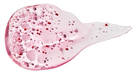Face cleanser with plastic microbeads