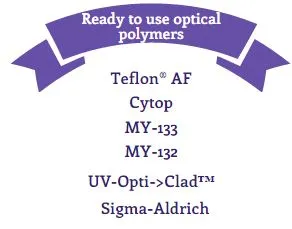 Ready-to-use Optical Polymers
