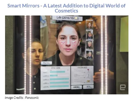 Smart Mirrors in Cosmetics Smart Mirrors in Cosmetics