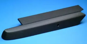 Injection molded TPO truck compartment cover