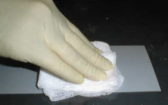 Solvent Rub Test Solvent rub
