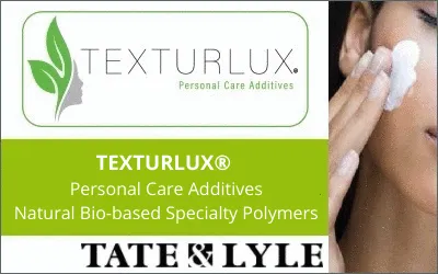 TEXTURLUX® Personal Care Additives: Natural Ingredients for Skincare, Suncare, and Hair Care