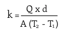 Thermal Conductivity of Plastics - Formula Thermal Conductivity of Plastics - Formula