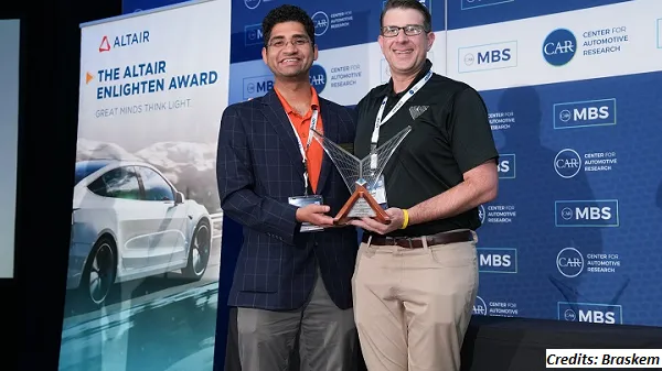 Braskem and WEAV3D's Composite Technology Wins First Place in Altair Enlighten Award