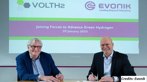 Evonik and VoltH2 Partner for Green Hydrogen Project at Delfzijl
