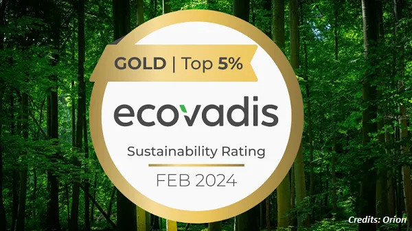 Orion Sustainable Gold Rating EcoVadis