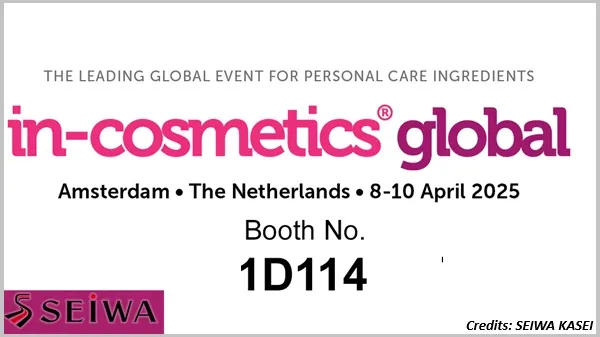 SEIWA KASEI to showcase vitamin C derivative & ester oil alternative at in-cosmetics 