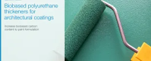 Biobased polyurethane thickeners for architectural coatings