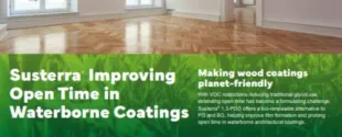 Susterra®  Improving  Open Time in  Waterborne Coatings