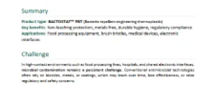 BACTOSTAT™ PBT 