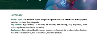  SYNCRYSTAL® Mystic Indigo 
