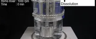 Preparation method hydrogel of Adeka NOL GT 730