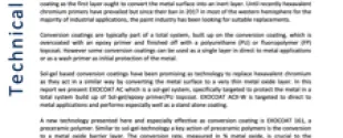Anticorrosive Conversion Coatings Replacing Chromium (VI)