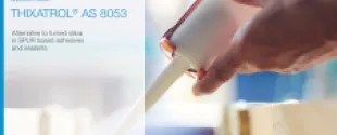 Alternative to fumed silica  in SPUR based adhesives  and sealants