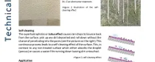 EXOCOAT SH gives superhydrophobic finish to your walls