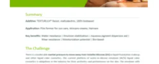Boost Water and Wear Resistance in Aqueous Color Formulations with 100 Biobased Film Former picto