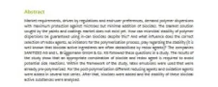 Biocides and redox initiators