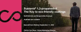Susterra® 1,3-Propanediol