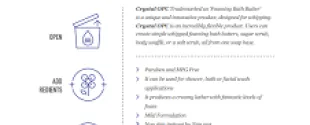 skin-friendly formulator