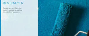 Organically modified claybased rheological additive for waterborne systems