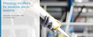 Hectorite clay as alternative for fumed silica
