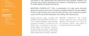 Discover 100% Natural and Versatile Rheological Additive