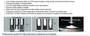 Elementis Performance Series- Adhesives and Sealants