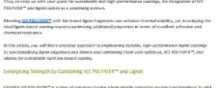 MS POLYMER™ and Lignin Fusion
