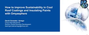 Discover Omya's fillers for sustainability in cool roof coatings