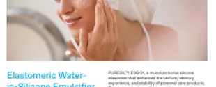 Elastomeric Waterin-Silicone Emulsifier with Stabilizing Power