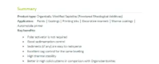 Tolsa PANGEL® B Rheology Modifiers